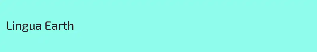 Lingua Earth 